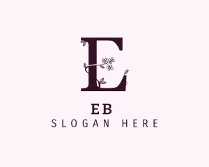 Floral Fashion Aesthetic Logo