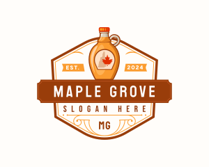 New Hampshire Maple Syrup logo design