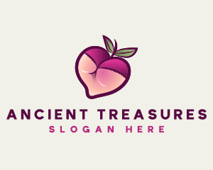 Feminine Lingerie Peach logo design