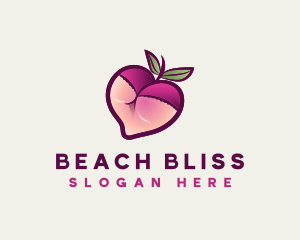 Swimwear - Feminine Lingerie Peach logo design