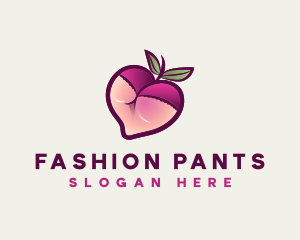 Feminine Lingerie Peach logo design