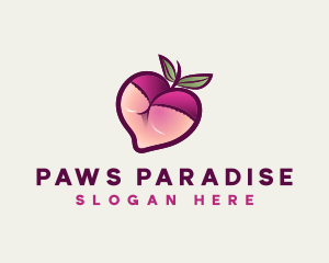 Feminine Lingerie Peach logo design