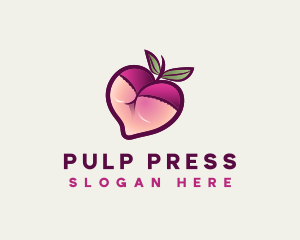 Feminine Lingerie Peach logo design