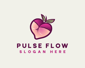 Feminine Lingerie Peach logo design