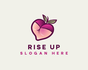 Feminine Lingerie Peach logo design