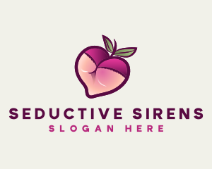 Feminine Lingerie Peach logo design