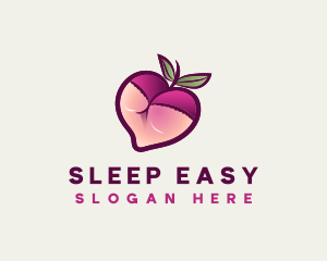 Feminine Lingerie Peach logo design