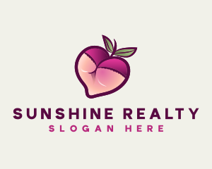 Feminine Lingerie Peach logo design