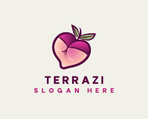 Feminine Lingerie Peach logo design