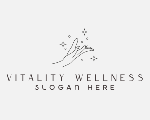 Hand Wellness Salon logo design