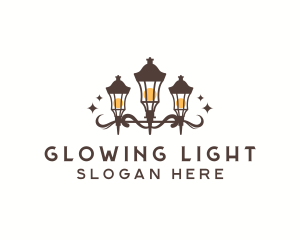 Lamp - Lantern Lamp Light logo design