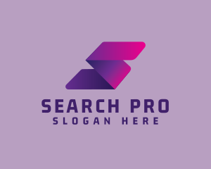 Modern Gradient Letter S logo design