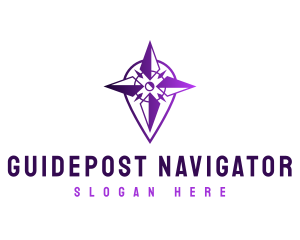 Navigator - Navigation Pin Location logo design