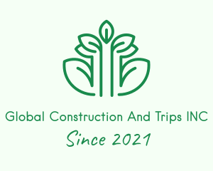 Eco Park - Minimalist Tree Plant logo design