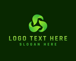 Herbal - Leaf Eco Recycle logo design