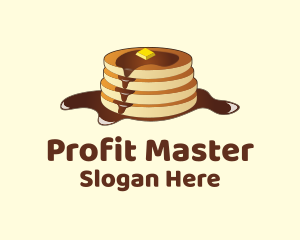 Pancake Hotcakes Syrup Logo