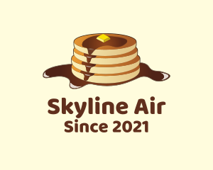 Breakfast - Pancake Hotcakes Syrup logo design
