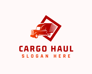 Fast Delivery Truck logo design