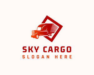 Fast Delivery Truck logo design