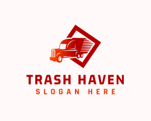 Fast Delivery Truck logo design