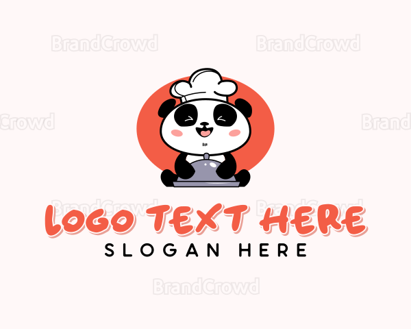 Panda Chef Dining Logo