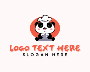 Panda Chef Dining Logo