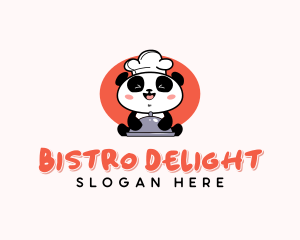 Panda Chef Dining logo design