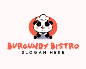 Panda Chef Dining logo design