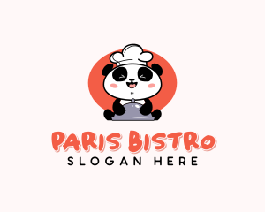 Panda Chef Dining logo design