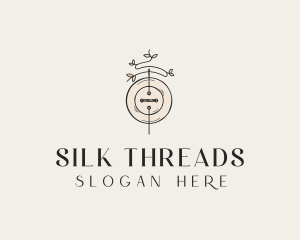 Sewing Button Tailor logo design