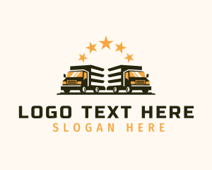 Driver - Truck Fleet Transport logo design