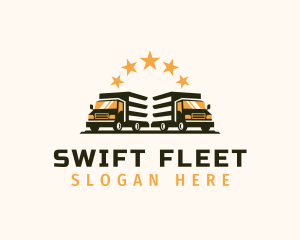 Truck Fleet Transport logo design