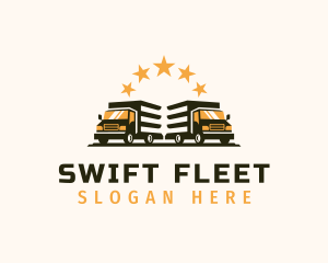 Fleet - Truck Fleet Transport logo design