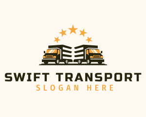 Truck Fleet Transport logo design