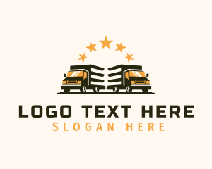 Transportation - Truck Fleet Transport logo design