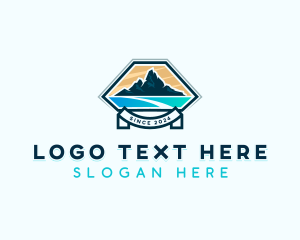 Outdoor - Mountain Summit Adventure logo design