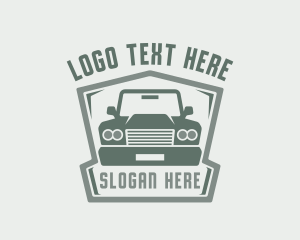 Driving - Car Truck Automotive logo design