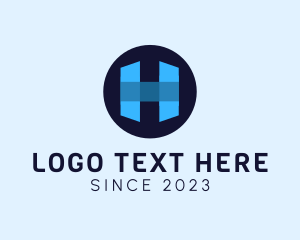 Letter H - Modern Professional Business Letter H logo design