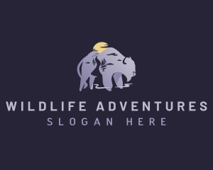 Buffalo Mountain Adventure logo design