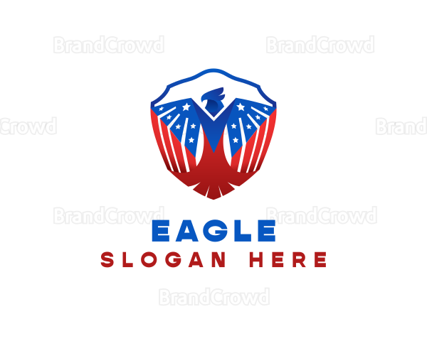 Eagle Patriot Shield Logo