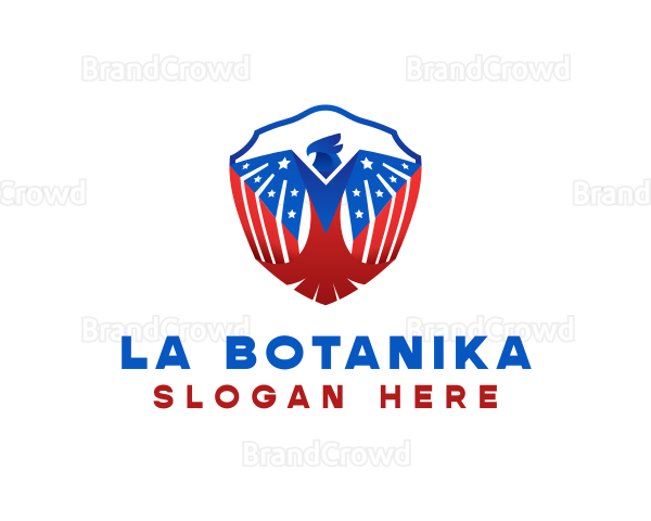 Eagle Patriot Shield Logo
