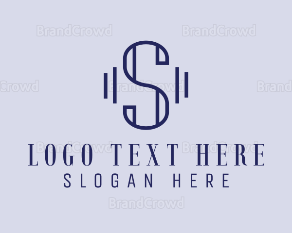 Minimalist Modern Business Letter S Logo