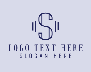 Modern - Minimalist Modern Business Letter S logo design