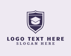 Learning App - Shield Graduate School logo design