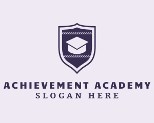 Graduation - Shield Graduate School logo design