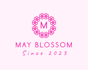 Cherry Blossom Beauty Cosmetics logo design