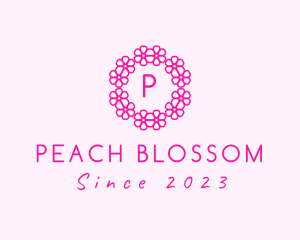 Cherry Blossom Beauty Cosmetics logo design