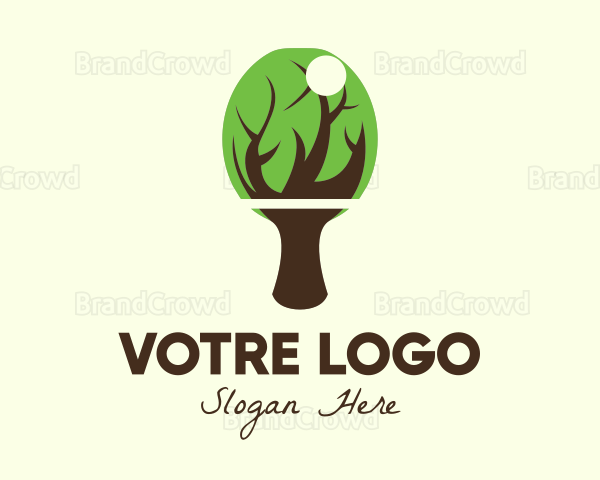 Table Tennis Tree Logo