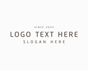 Minimal - Minimalist Jewelry Wordmark logo design