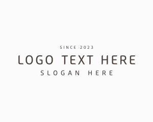 Minimalist Jewelry Wordmark logo design